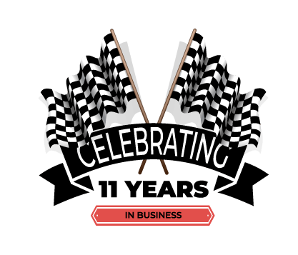 Celebrating 11 Years in Business banner