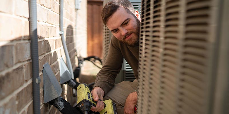 Residential HVAC unit