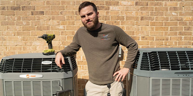Performance Heat and Air Tech with Trane Units